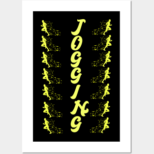 Jogging Running Posters and Art